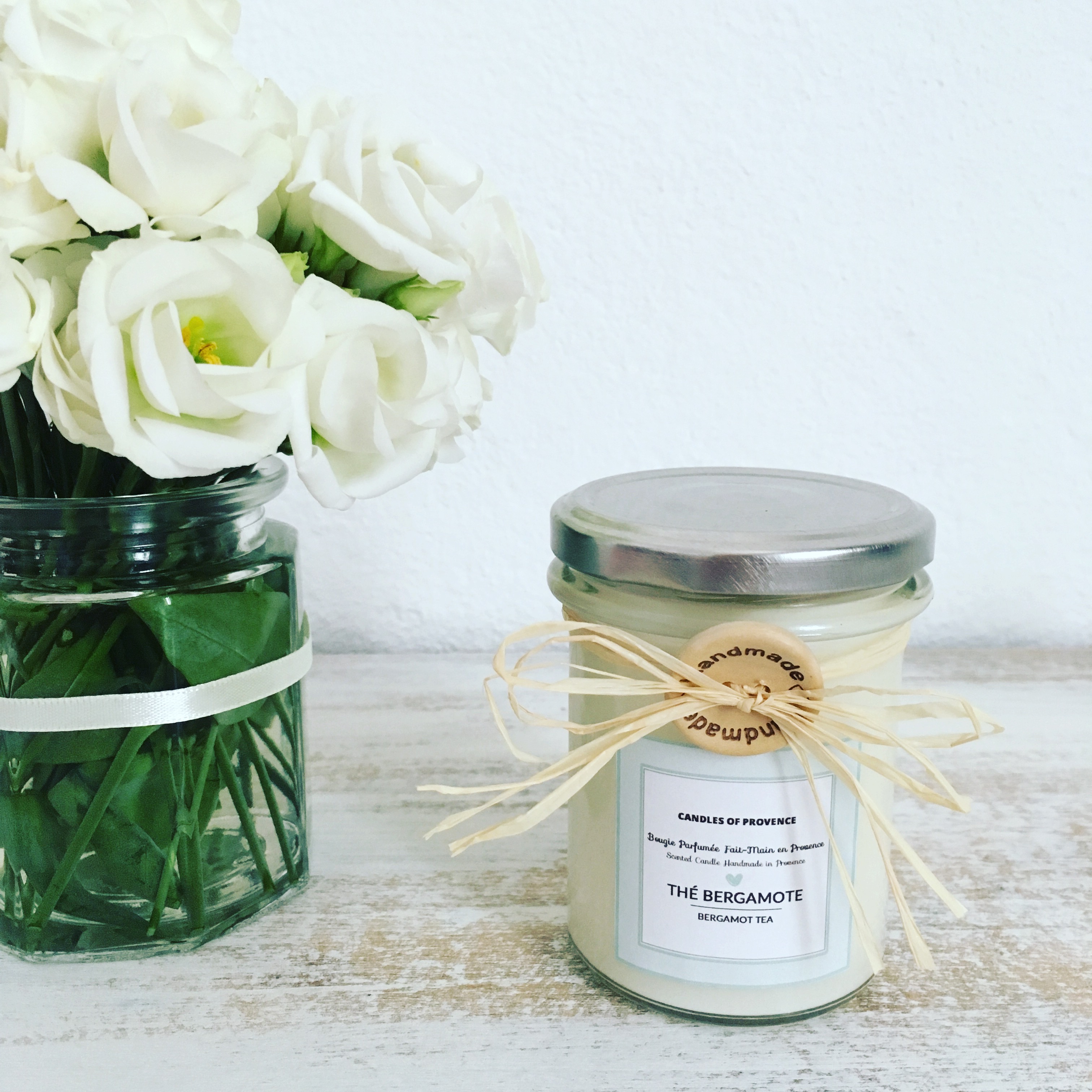 Bergamot Tea Natural Scented Candle In Gl Jar 170g Bougies Bergamot Tea Natural Scented Candle In Gl Jar 170g Bougies Parfumées De Provence Fondants En Cire Pour Brûle Parfum