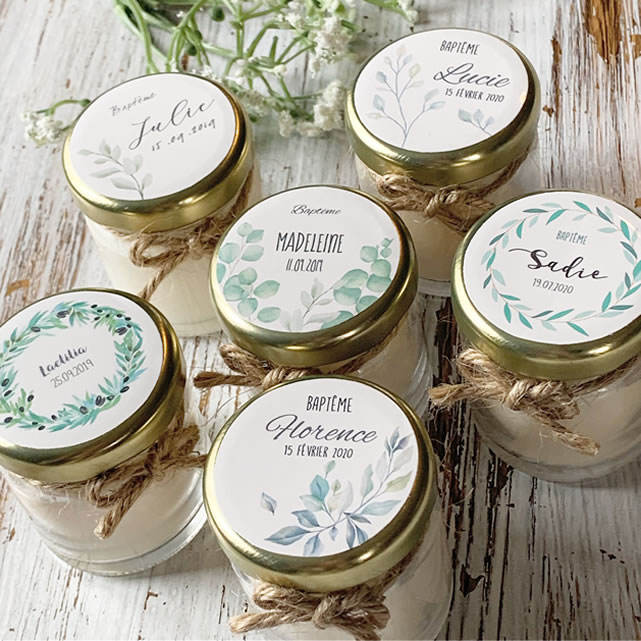 Candles of Provence: Bougies personnalisées et Cadeaux invités