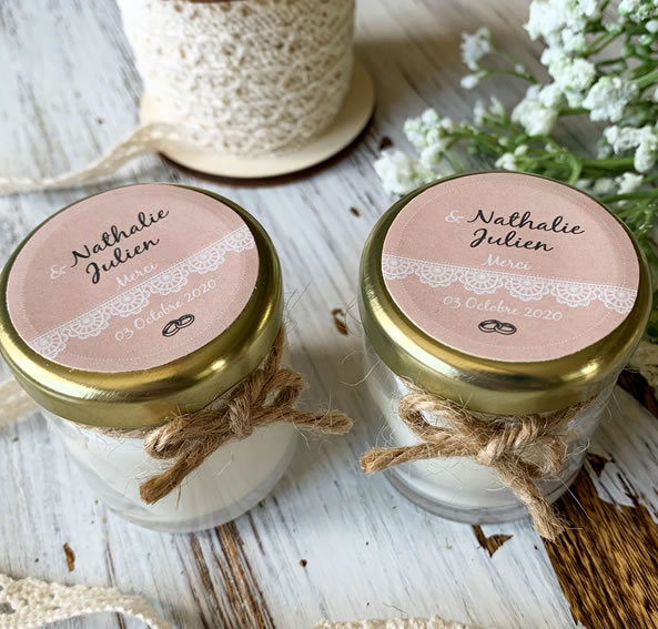 Candles of Provence: Bougies personnalisées et Cadeaux invités