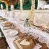 Jute et Dentelle pour une décoration de table de mariage rustique