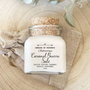 Bougie Parfumée Caramel Beurre Salé Collection L’Authentique